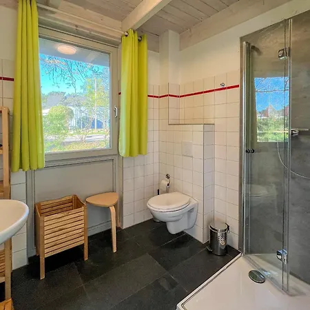 Familienunterkunft Wiesengefluester E8 - Strandnah Mit Sauna Und Garten בית נופש